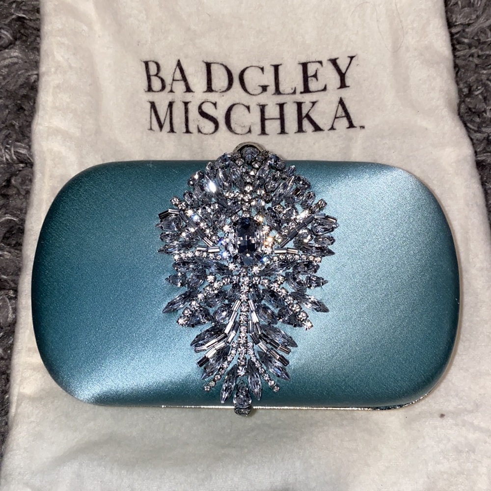 Authentic limited edition Badgley Mischka clutch